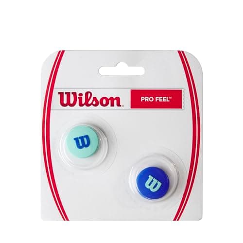 Image of Wilson Ultra Pro Feel Dampener 2 Pack, Ultra Pro Feel Dampener, Minimised Shock, Balanced Vibrations, Comfortable Hold, Easy Setup, Stylish Design