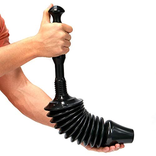 Image of Powerful Toilet Plunger | Tested & Proven to Clear & Unblock Tough Drain Blockages | Air Has 8X More Power Than Traditional Toilet Plungers | Pukkr