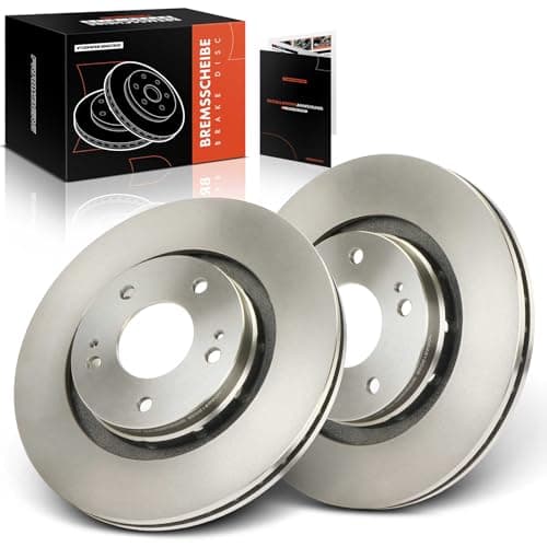 Image of Frankberg Brake Disc Set incl. 2x Discs Front Vented Ø294mm Compatible with Outlander III GFW G.GW ZJ ZK ZL Outlander II CWW Replace# 4249F3,MR205215