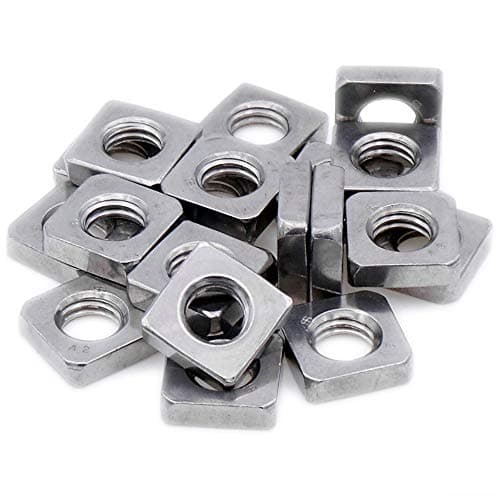 Image of M3 (3mm) Square Nut - Stainless Steel (A2) (Pack of 20)