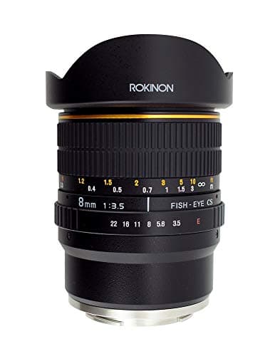 Image of Rokinon FE8M-NEX 8mm f/3.5 Fisheye Lens for Sony E-Mount Cameras (NEX and VG10), Black