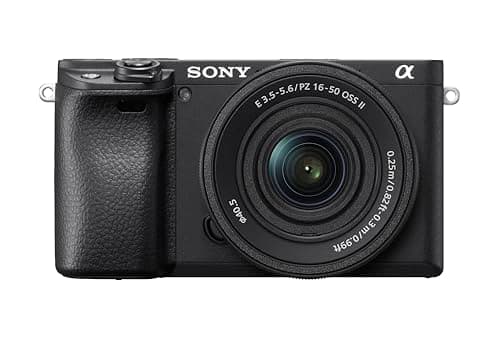 Image of Sony Alpha 6400 APS-C Mirrorless Camera with 16-50mm Lens (24.2MP, Real-Time Eye Autofocus, 4K Video, 0.02s Fast AF, Tiltable Screen, Ideal for Vlogging, Travel and Content Creation)