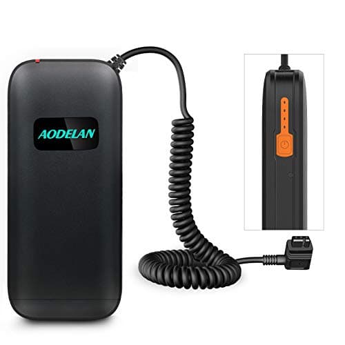Image of AODELAN External Flash Battery Pack Battery Power Bank for Canon 600EX II-RT, 600EX-RT, 580EX 580EX II, 550EX, Speedlite .Yongnuo & Godox Speedlite Replace CP-E4N & CP-E4 (12 AA Batteries)