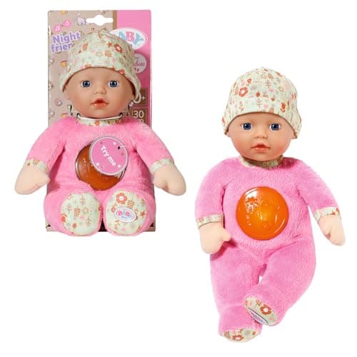 Image of BABY born for Babies 30cm Nightfriend Soft Doll with Night Light and Music- Suitable from birth