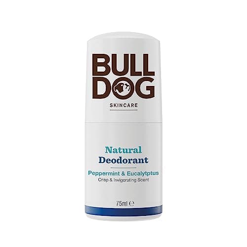 Image of BULLDOG SKINCARE - Peppermint and Eucalyptus Roll On Natural Deodorant For Men 75 ml