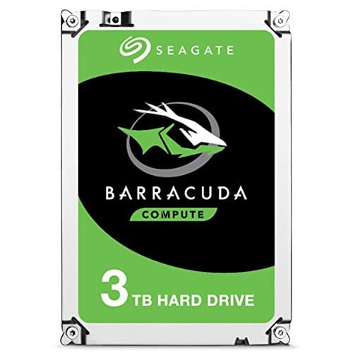 Image of Seagate BarraCuda 3TB Internal Hard Drive HDD – 3.5 Inch SATA 6 Gb/s 7200 RPM 64MB Cache for Computer Desktop PC (ST3000DM008)