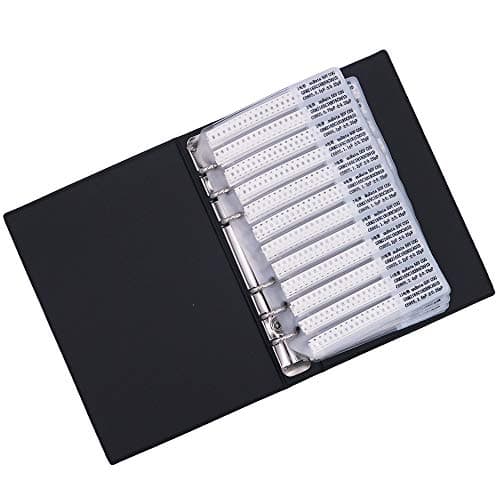 Image of DollaTek Capacitor 0805 (0.5pF-10uF) 92 Value x 50pcs = 4600pcs SMD SMT Capacitor Combo Sample Book Kit