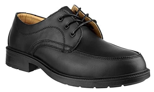Image of Amblers Safety Male FS65 Gibson Lace Safety Shoes, Black, Size UK 6