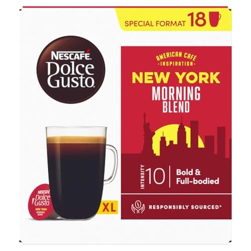 Image of NESCAFÉ DOLCE GUSTO New York Moning Blend Americano Coffee Pods (54 Servings)