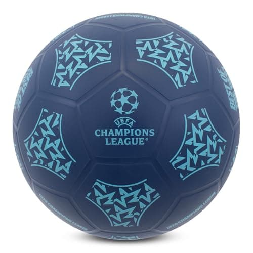 Image of Hy-Pro Officially Licensed UEFA Champions League Play Ball- Size 5, 9 Inches, Great Gift Idea, UCL Merchandise, Soft, Indoor & Outdoor