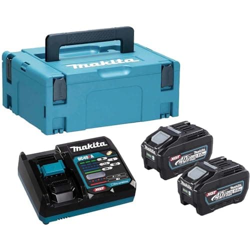 Image of Makita 191V42-8 40v Max XGT Cordless 2 Battery 5ah and Charger Kit