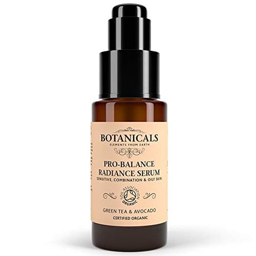 Image of Pro-Balance Radiance Facial Serum - Age Defying, Brightening Repair Formula to Help Prevent Premature Ageing in Sensitive, Oily or Combination Skin, Organic Green Tea & Avocado (30ml)