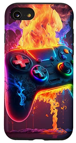Image of Gamer Aesthetic Graphic Gaming Video Games Boys Teens Kids Case for iPhone SE (2020) / 7 / 8