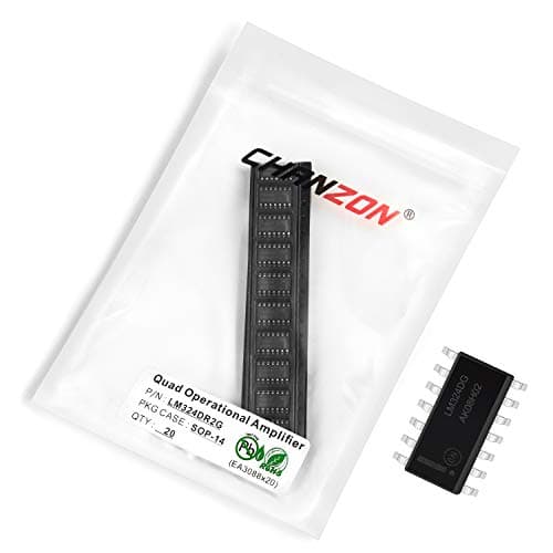 Image of Chanzon LM324DR2G SOP-14 Quad Operational Amplifier Transistor (Pack of 20pcs)