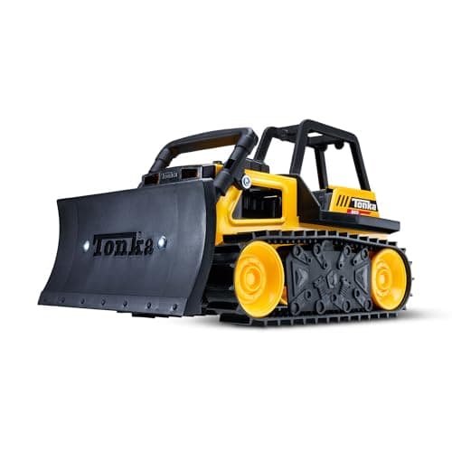 Image of Tonka Steel Classics | Bull Dozer | Kids Construction Toys for Boys and Girls, Vehicle Toys for Creative Play, Motor Skill Development for Kids Ages 3+ | Basic Fun 06086 FFP
