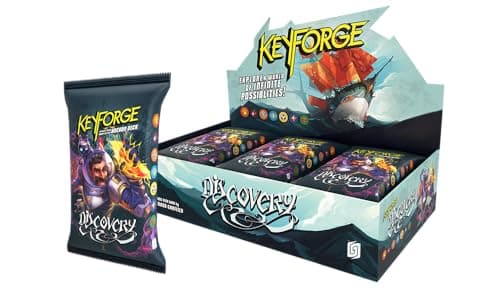 Image of ELZNIR GAMES KeyForge: Discovery - Display with 12 Archon Decks, New Set by Richard Garfield, Simple Rules, Perfect Introduction to the KeyForge Universe, German