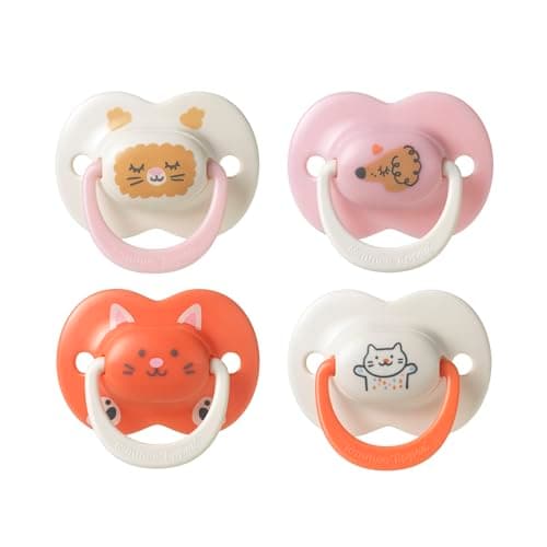 Image of Tommee Tippee Ultimate Fit Soother, 18-36 Months, 4 Pack, Orthodontic Dummy for Babies, Symmetrical Teat, Air Holes, 100% BPA Free Silicone, Steriliser Safe, Club House Collection