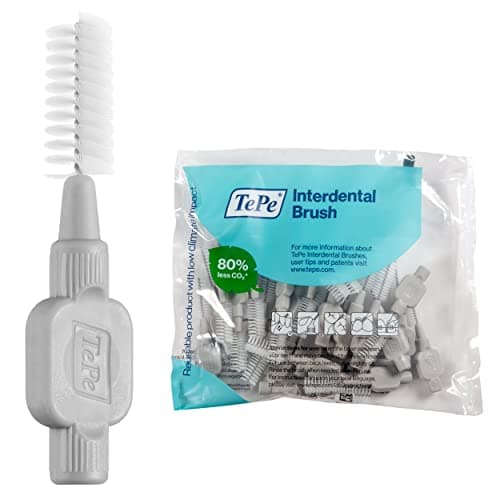 Image of TePe Interdental Brushes Original Grey 1.3 mm Pack of 25