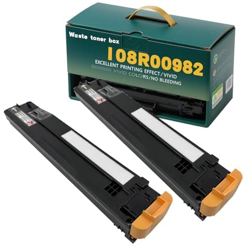 Image of 108R00982 Waste Toner Container Cartridge Compatible for Xerox Phaser P7800 7800DN 7800DX 7800GX Printer 2-Pack