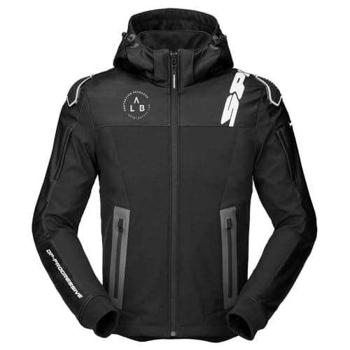 Image of SPIDI Warrior Hoodie Jacket M Black/White