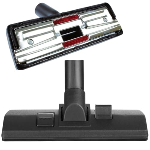 Image of Universal Black Plastic Dual Pedal Floor Tool Nozzle 32mm x 270mm for Henry Hoover Head Attachments Vacuum Brush Head Compatible with Numatic Henry Hoover Hetty James NRV HVR Vacuum Brush Head Spare