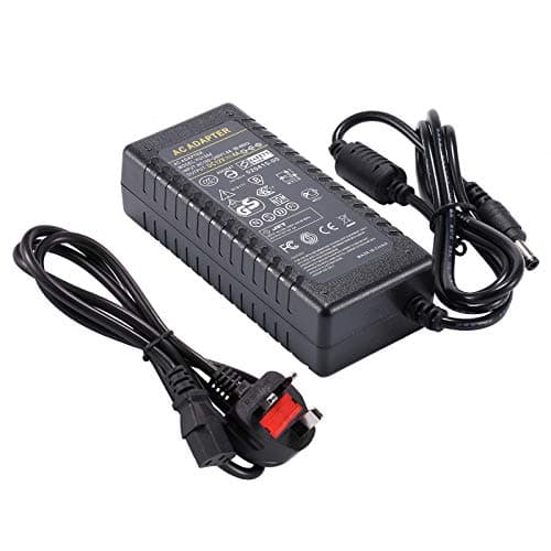 Image of 12V 4A Power Supply, AC Adapter 100-240V 50-60hz 12V 48W Power Adapter Transformer Charger 5.5x2.5mm DC Jack for CCTV Camera LED Light Strip