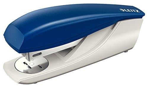 Image of Leitz 55000135 Stapler, 30 Sheet Capacity, Ergonomic Plastic Body, Includes Staples, NeXXt Range, 55000035 - Blue