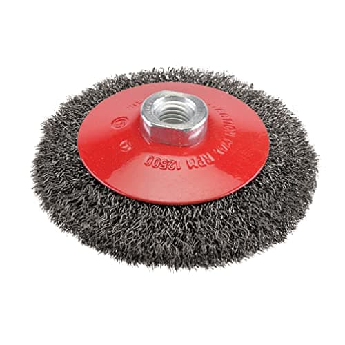 Image of Silverline 763625 Steel Crimp Bevel Brush 115 mm