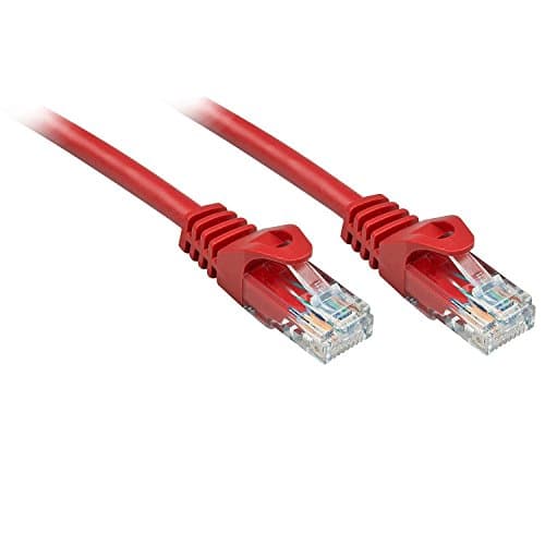 Image of LINDY 48183 2m Cat.6 U/UTP Network Cable Red
