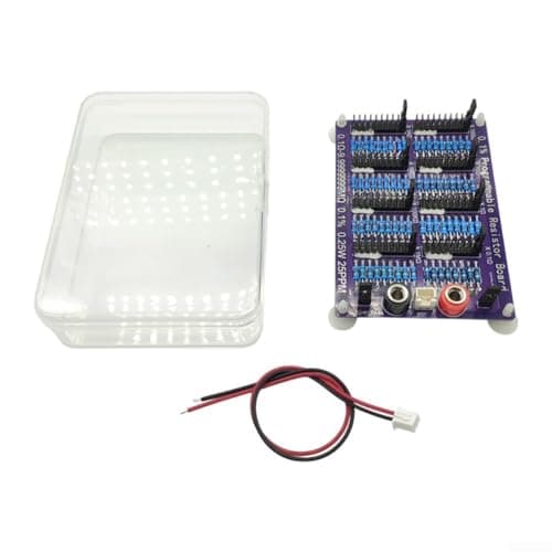Image of Entgoinggo Programmable Resistor Board 01% 8-Segment Decade Box For Multimeter Calibration 01Ω To 99999999MΩ Range With Low Temp Drift For Lab And Engineering Use(0.1Ω-9.9999999 MΩ)