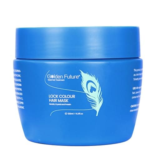 Image of Golden Future Deep Conditioning Hair Mask treatment 500ml-Intensive Hair Repair Treatment, Restorative Moisture - Keratin-Infused Repair, Intensive Hair Masks for Dry Damaged Hair,Smooth & Revitalize