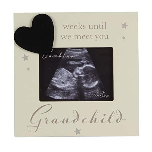 Image of Bambino Countdown Baby Scan Frame - Grandparents - Weeks Until We Meet You - Grandchild CG1334