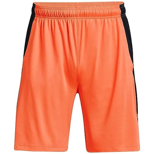 Image of Under Armour Mens Tech Vent Shorts Orange L