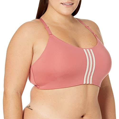 Image of adidas Women's Aeroimpact Training Light Support Bra, Wonder Red, 2X US