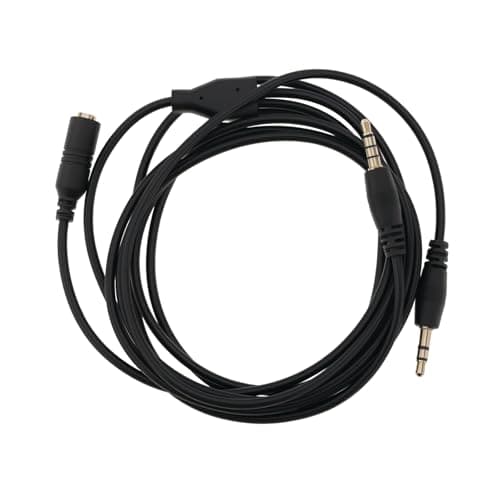 Image of ECSiNG Chat Link Cable Audio Chat Cable Compatible with Xbox One Compatible with Elgato Game Capture HD60 Pro and Gaming Headset