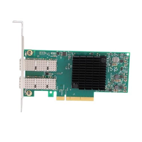 Image of Jelquix Dual Port Server Network Card, 10Gbps High Speed Transmit Low Latency with RDMA Technology, Supports Multiple Operating Systems & Fiber Types
