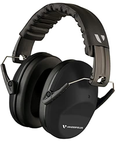 Image of Vanderfields Hearing Protection Ear Muffs for Noise Reduction, 26dB Certified, Noise Cancelling Safety Ear Protection for Shooting, Adult Headphones for Lawn Mowing, DIY, Construction, Woodworking