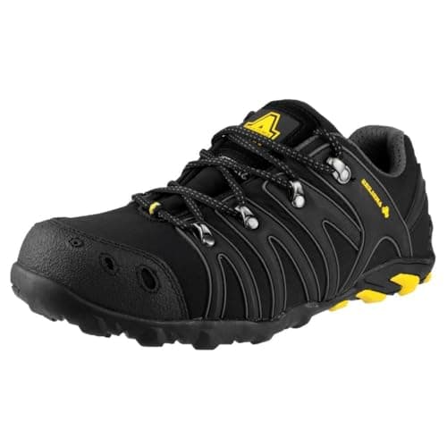 Image of Amblers Unisex Steel FS23 Soft Shell Trainer / Mens Womens Shoes (15 UK) (Black)