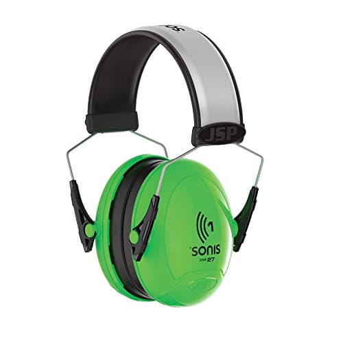 Image of JSP Sonis1 Extra Visibility Adjustable Ear Defenders 27dB SNR (AEB010-0B1-B00)