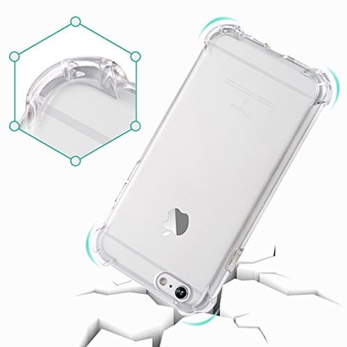 Image of Atouchbo King Kong Anti-Burst Super Protection Shockproof TPU Gel Clear Case for Apple iPhone 7 & Apple iPhone 8