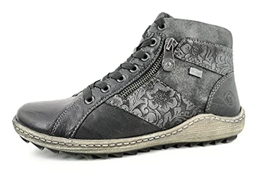 Image of Remonte R1497, Women’s Ankle Boots, Black (Schwarz/Graphit/Asphalt 45), 6.5 UK (40 EU)