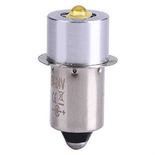 Image of FTVOGUE 3W 6-24V P13.5S High Bright LED Flashlight Replacement Bulb Emergency WorkLamp Torches Bulb