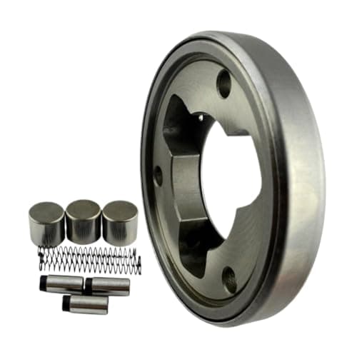 Image of One Way Bearing Starter Clutch Gear Flywheel Beads Rollers Assembly Compatible With GN250 82-01 GN250E GZ250 Marauder TU250 E(Flywheel and Beads)
