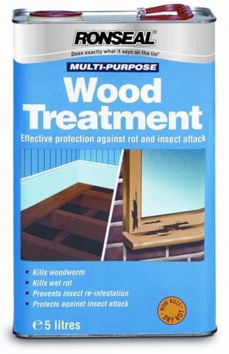Image of Ronseal RSLWT5L 5 Litre Multi-Purpose Wood Treatment - Natural