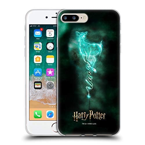 Image of Head Case Designs Officially Licensed Harry Potter Doe Always Deathly Hallows XXXV Gel Case [Military Grade Protection] Compatible with Apple iPhone 7 Plus/iPhone 8 Plus and Compatible with MagSafe