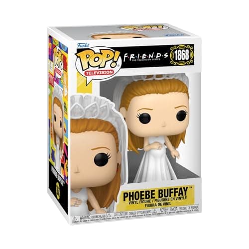Image of Funko Pop! TV: Friends - Phoebe Buffay - Collectable Vinyl Figure - Gift Idea - Official Merchandise - Toys for Kids & Adults - Comedy Fans - Model Figure for Collectors and Display