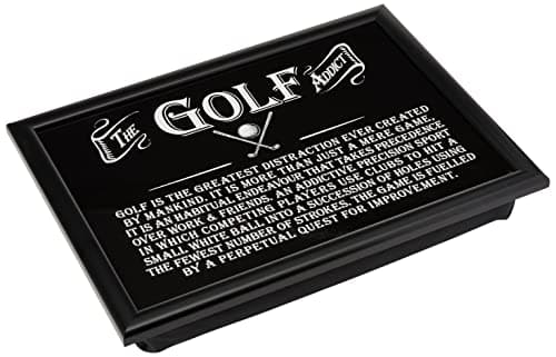 Image of Arora The Ultimate Gift for Man 8821 Golf Lap Tray, Multicolour, 1 Count (Pack of 1)