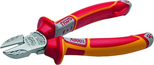 Image of Nws 134-49-VDE-180-SB N134-49-VDE-180-SB Number 134-49 VDE Side Cutter, Red/Yellow, 180 mm