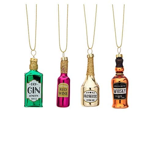 Image of Sass & Belle Christmas Cheer Shaped Baubles - Set of 4