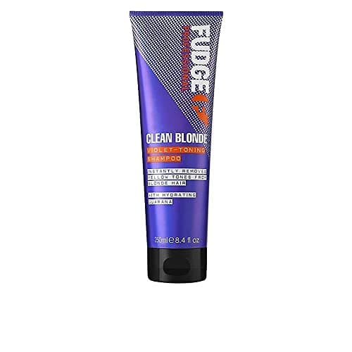 Image of Fudge Professional Original Clean Blonde Shampoo, Purple Toning for Blonde Hair, 250 ml